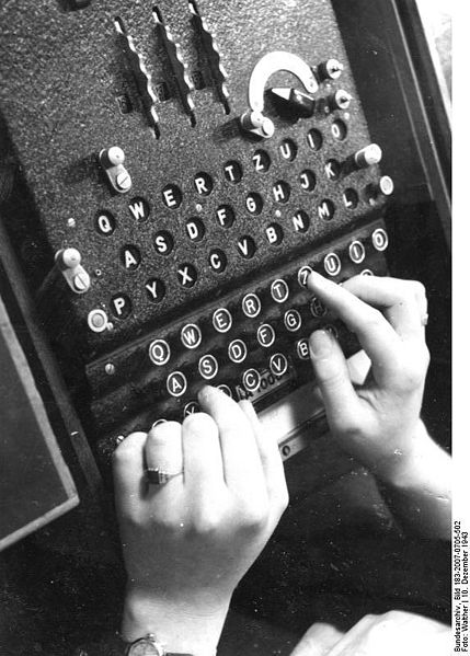 The Enigma machine
