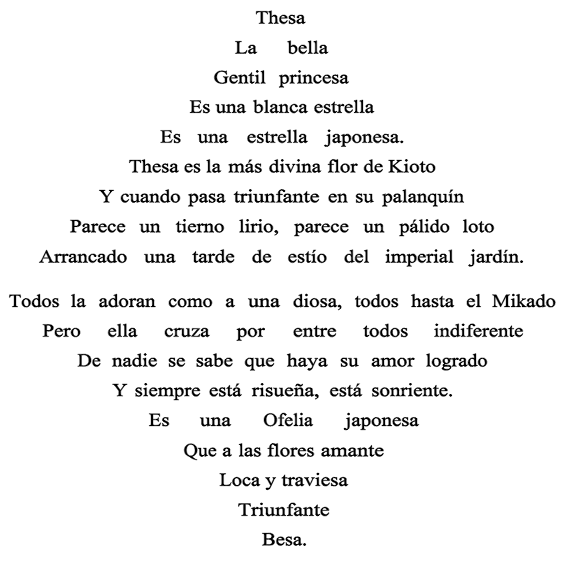 Vicente Huidobro&rsquo;s harmonic triangle