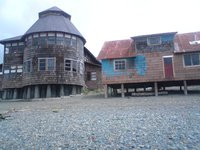 Quemchi Library in Chiloé (photo taken from its Facebook page https://www.facebook.com/biblioteca.quemchi