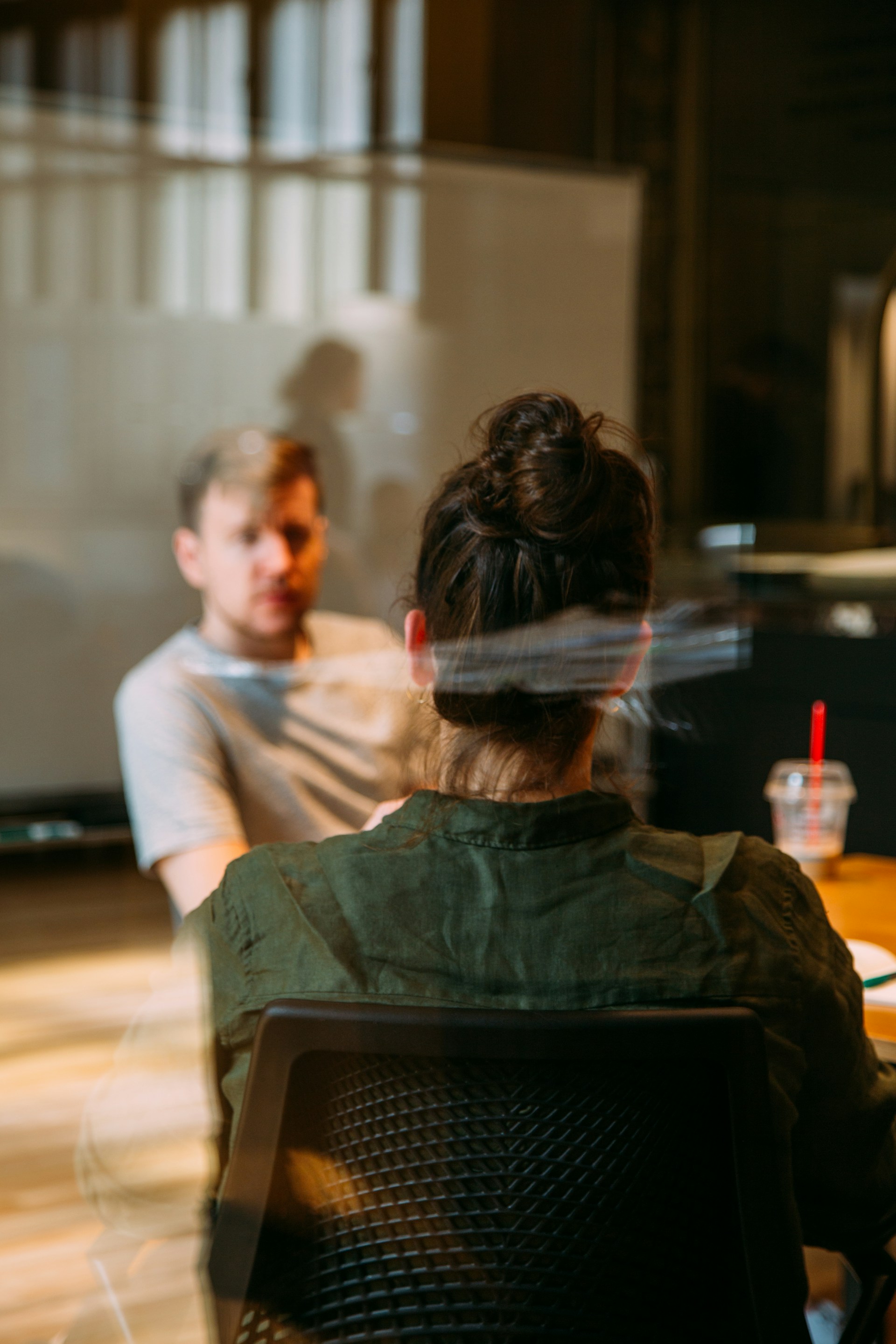 Interview. (Photo by Charlesdeluvio, from Unsplash)