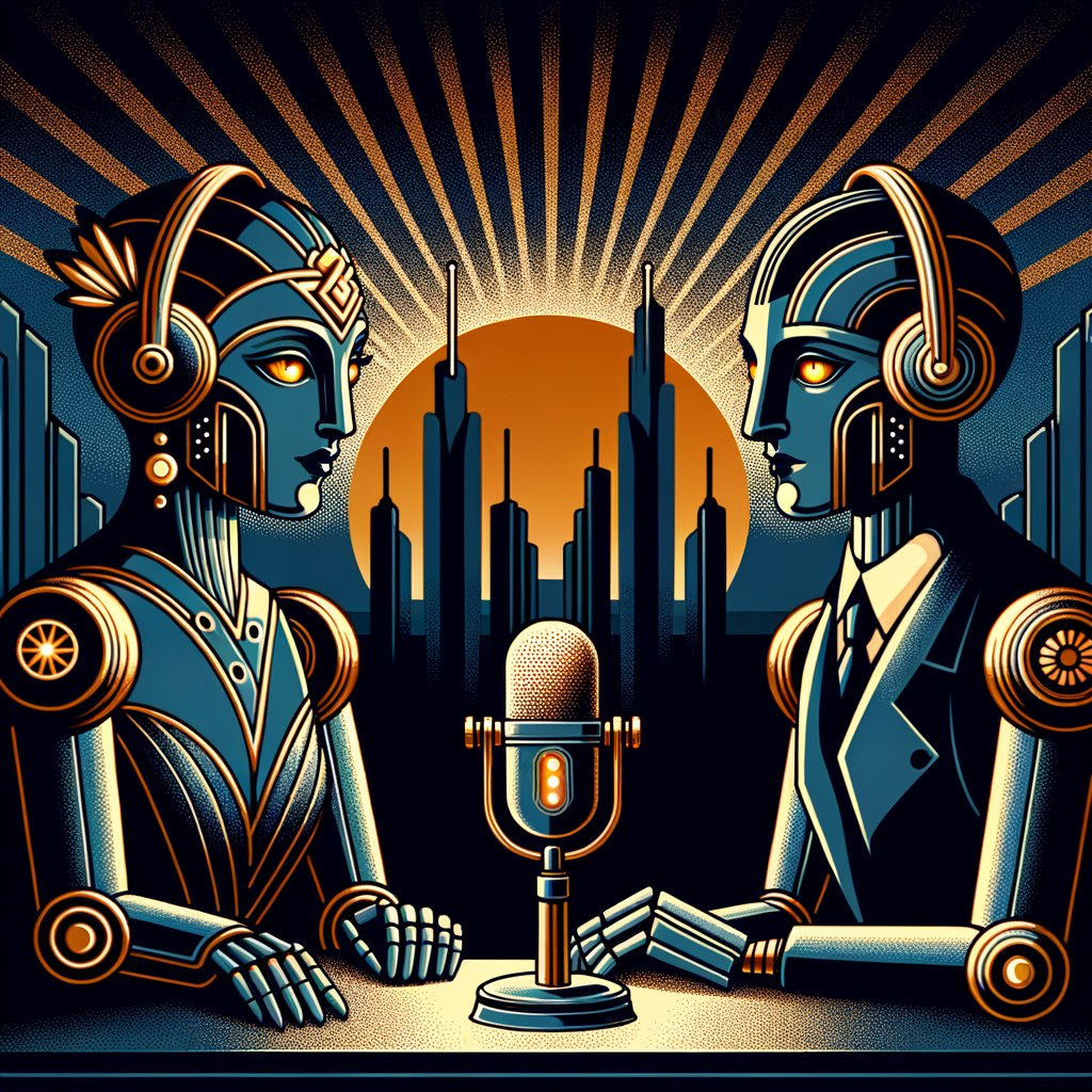 Los Robots del Amanecer: a podcast generated entirely by AI